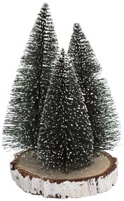 Χριστουγεννιάτικο Δεντράκι (Φ15x20) A-S Wood Log Green 183910