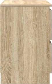 vidaXL Έπιπλο Τηλεόρασης Sonoma Δρυς 60x35x54 εκ. Επεξ. Ξύλο