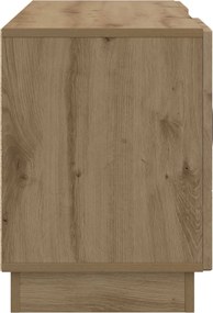 vidaXL Ντουλάπι TV 102 x 34,5 x 47 εκ Artisan Δρυς Επεξεργασμένο Ξύλο
