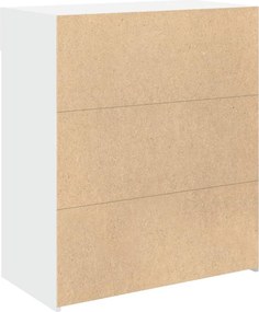 vidaXL Ντουλάπι Λευκή 80x42,5x93 εκ. από Επεξεργασμένο Ξύλο