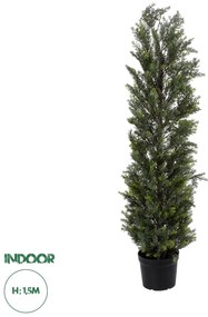 20152 GloboStar® Artificial Garden LEMON CYPRESS 20152 Τεχνητό Διακοσμητικό Φυτό Λεμονόκυπάρισσο Υ150cm