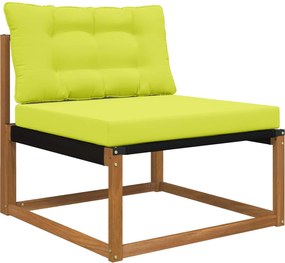 vidaXL Μαξιλάρι Καναπέ Εξωτερικού Χώρου 2 pcs Πράσινο Πολυεστέρας