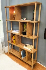 Βιβλιοθήκη Πεύκο LOBRAL 90x20x137
