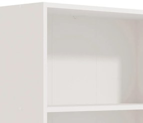 Βιβλιοθήκη Tomar 4 Λευκό 70x24,5x142 εκ. 70x24.5x142 εκ.