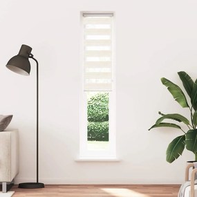 vidaXL Στόρι Ζέβρα Μάρμαρο Μπεζ 40x230 εκ. Πλάτος Υφάσματος 35,9 εκ. Πολυεστέρας