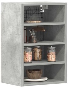 Κρεμαστό Ντουλάπι "Riga" Γκρι Σκυρόδεμα 40x29,5x60 εκ. από Τεχνητό Ξύλο