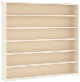 vidaXL Ξύλινη συλλεκτική βιτρίνα με 6 ράφια 60x8,5x55 εκ.