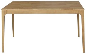 CARTER Τραπέζι Τραπεζαρίας, Απόχρωση Φυσικό  140x80x75cm [-Φυσικό-] [-Ξύλο-] Ε7671,2