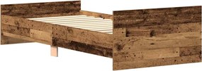 vidaXL Πλαίσιο κρεβατιού χωρίς στρώμα 90x190 εκ. Επεξεργασμένο Ξύλο