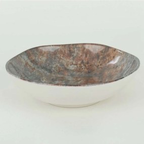 Πιάτο Βαθύ Verona 673097 20,5cm Multi Marva Ceramic