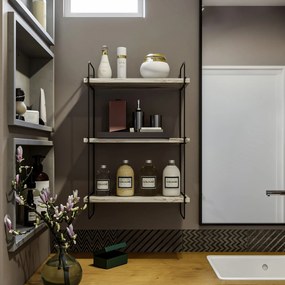 Wall Shelf Pulalis - White Marble White
Marble