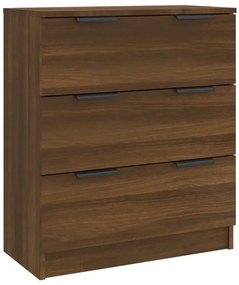 vidaXL Μπουφές Καφέ Δρυς 60 x 30 x 70 εκ. από Επεξεργασμένο Ξύλο