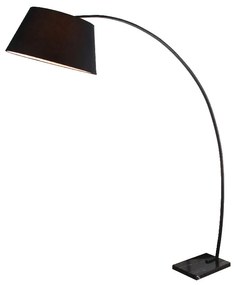 Φωτιστικό Δαπέδου Aca Lennon MF11185BK Black/Marble
