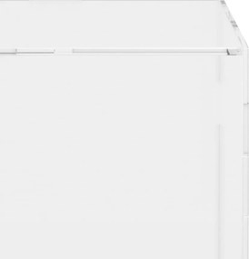 vidaXL Κουτί Βιτρίνας Διαφανές Ακρυλικό 17x12x25 εκ.