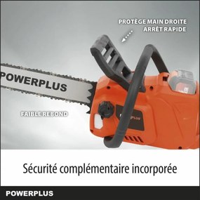 Αλυσοπρίονο Μπαταρίας Powerplus 35 cm