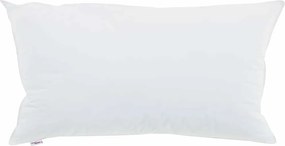 vidaXL Μαξιλάρι με μαξιλάρι 2 pcs Λευκό 40 x 80 cm Βαμβάκι