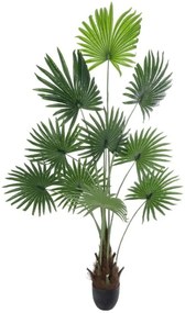 Τεχνητό Δέντρο Serenoa Palm 20972 Φ103x180cm Green-Brown GloboStar Πολυαιθυλένιο,Ύφασμα