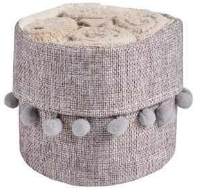 Σετ Πετσέτες Χεριών 4τμχ Soft Beige Με Καλάθι 4014 Das Home
