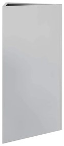 vidaXL Ζαρντινιέρα Κήπου Τρίγωνο 40x40x75 εκ Γαλβ. Ατσάλι