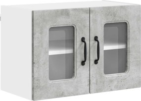 vidaXL Πάνελ πλυντηρίου πιάτων Kalmar 2 pcs Σκυρόδεμα Γκρι