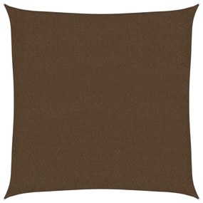 vidaXL Πανί Σκίασης Καφέ 3 x 3 μ. από HDPE 160 γρ./μ²