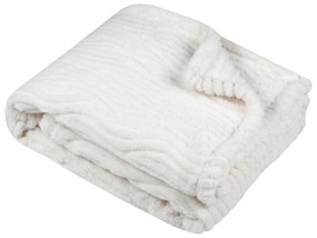 Κουβέρτα Fleece Ημίδιπλη (180x220) S-F Columbia Ecru P3C684001