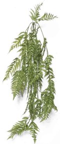 Τεχνητή Κρεμαστή Φτέρη Cinnamon Azora 5491-7 150cm Green Supergreens Polyethylene,Fabric