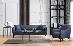 3-Seat Sofa Belissimo - Blue Blue