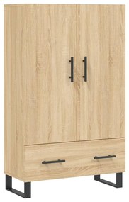 vidaXL Ντουλάπα Sonoma Δρυς 69,5 x 31 x 115 εκ. από Επεξεργασμένο Ξύλο