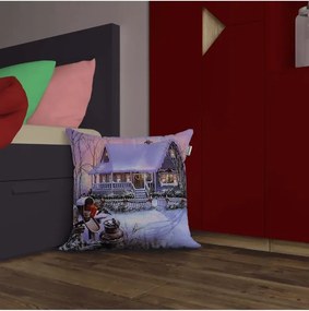 Stewehome Διακοσμητικό μαξιλαροθήκη με 3d ψηφιακή εκτύπωση Λευκό