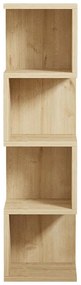 Ραφιέρα επιδαπέδια Pratel σε oak απόχρωση 25x27x95 εκ. 25x27x95 εκ.