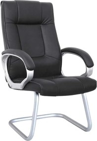 Πολυθρόνα Επισκέπτη BF6900V PU Μαύρο 62x69x112cm