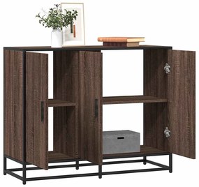 vidaXL Sideboard καφέ δρυς 94x35x76 cm Κατασκευασμένο ξύλο