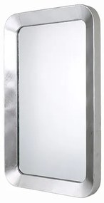 Καθρέπτης Τοίχου Μεταλλικός Ασημί Art Et Lumiere 55x6x91,5εκ. 20851