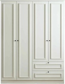 Wardrobe Mira 210 White