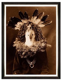Κάδρο Haschogan Mask Navajo FA13118 60X80 MindTheGap Vertical Wood