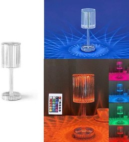 LED επαναφορτιζόμενο φωτιστικό με τηλεχειριστήριο