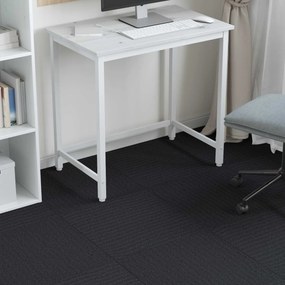 vidaXL Πλακάκι Χαλιού Σκούρο Γκρι 50 x 50 cm 4 pcs