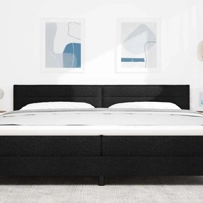 vidaXL Κεφαλάρι Μαύρο 200 cm ύφασμα