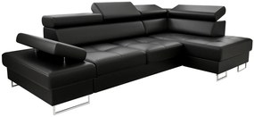 Γωνιακός καναπές Gelito Mini LTHR-Δεξιά
