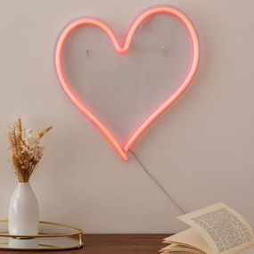 Διακοσμητικό Φωτιστικό Τοίχου LED Με USB A-S Heart 205963