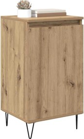 vidaXL Πλαϊνό γραφείο Artisan Oak 40 x 35 x 70 εκ. Επεξεργασμένο ξύλο