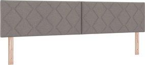 vidaXL Κεφαλάρι Taupe 200 cm ύφασμα