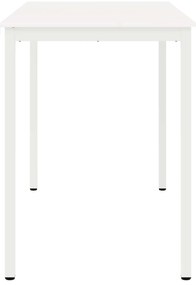 vidaXL Τραπέζι μπαρ Λευκό 110 x 55 x 105 εκ. Στερεά ξυλεία πεύκου