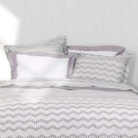 Μαξιλαροθήκες Jeymour Oxford (Σετ 2τμχ) Greige Nima 52X72 100% Βαμβακοσατέν