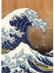 Hokusai Wood Art πίνακας διακόσμησης ξύλου 67 x 47 x 0,60 εκ (21651) - MDF - 21651