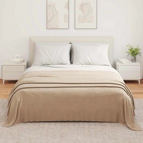 vidaXL Κουβέρτα Καμηλοπάρδαλη 350 x 270 εκ. Μαλλί