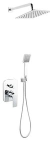 KARAG  ALGEO SQUARE Σετ μπαταρίας εντοιχισμού ντους ALGEO SQUARE BAQ7P-SET1-S FERRO KARAG-5902194951739