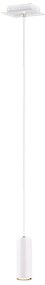 Marley Μοντέρνο Κρεμαστό Φωτιστικό Μονόφωτο με Ντουί GU10 σε Λευκό Χρώμα Trio Lighting 312400101