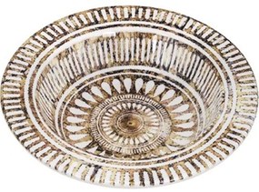 Πιάτο Βαθύ Ethnic PS176BZ0222 22cm Multi Oriana Ferelli® Porcelain
